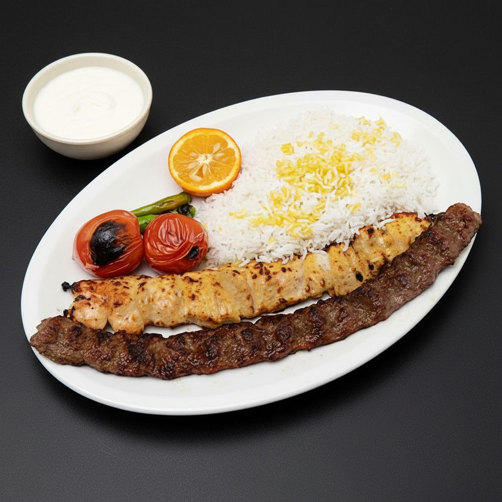 چلو کباب میکس