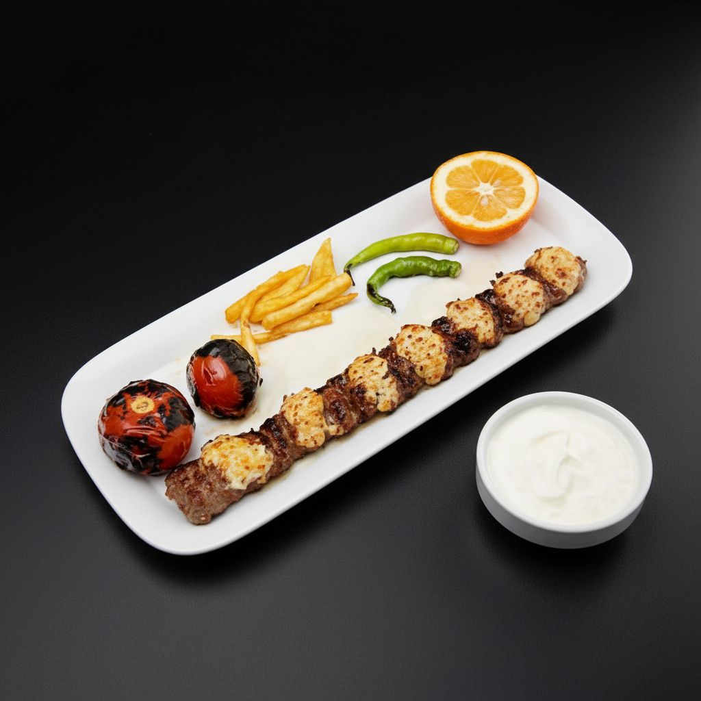 خوراک کباب نگین دار