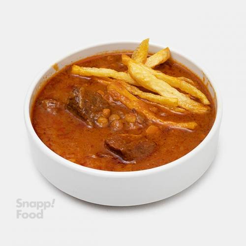 قیمه سیب زمینی اضافه