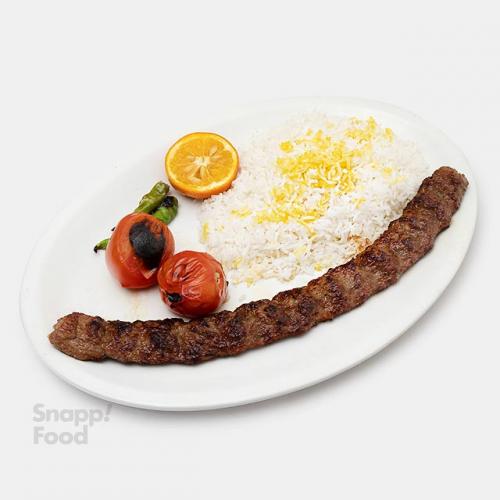 چلو کباب کوبیده مخصوص